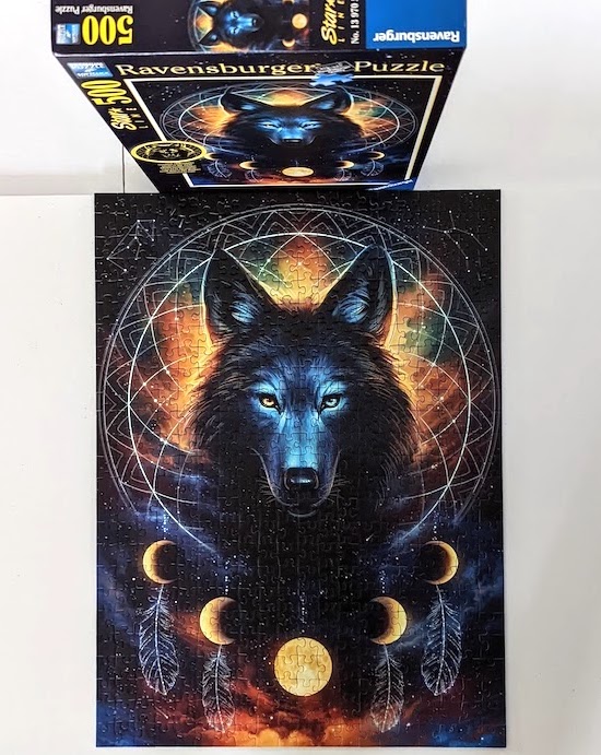 Puzzle Starline - Wolf Ravensburger-13970 500 pieces Jigsaw