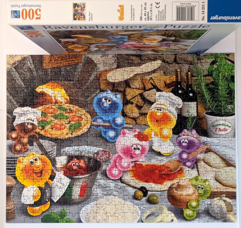 Ustensiles de pâtisserie en silicone Rainbow Puzzle en Nourriture et  boulangerie puzzles sur TheJigsawPuzzles.com