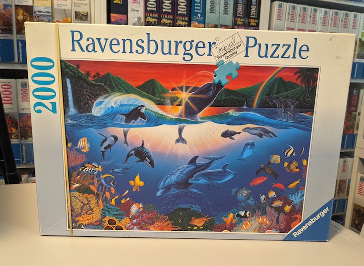 Paniate - Ravensburger Puzzle La Magia degli Abissi 2000 pezzi