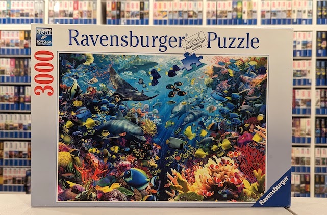 Ravensburger Puzzle 3D 11176 - Utensilo Underwater World - 54