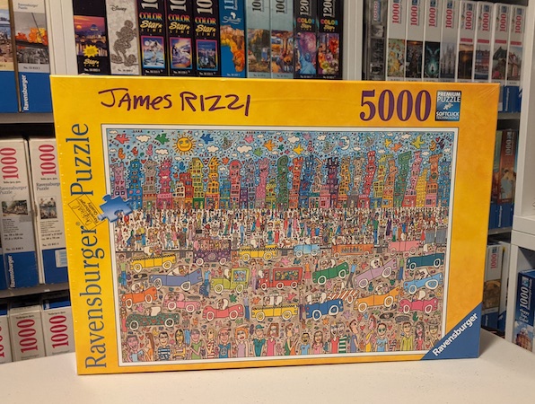 RAVENSBURGER JIGSAW PUZZLE - 5000 Pieces - No. 174270 - James