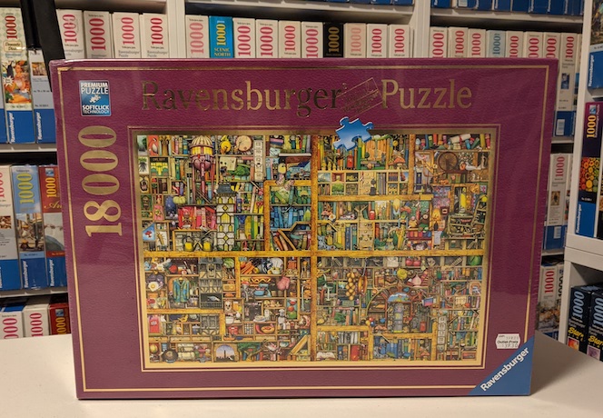 Puzzle Colin Thompson: Magic Library, 18 000 pieces